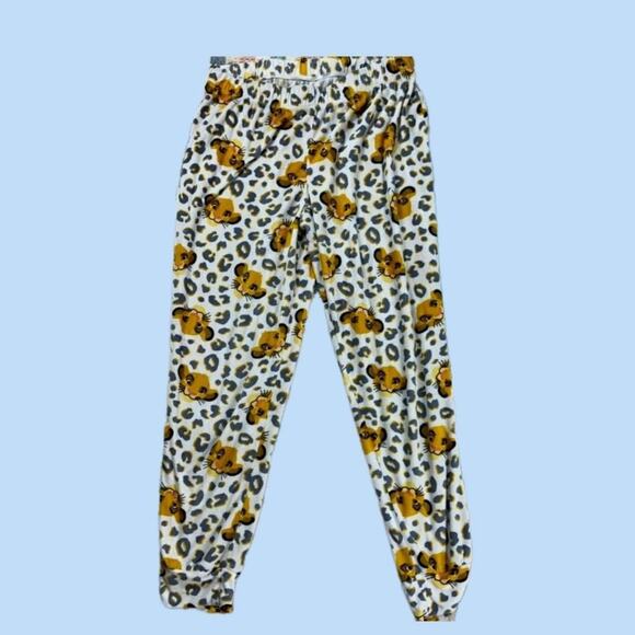 Disney Lion King Simba Leopard Print Pajama Set - Picture 2 of 4